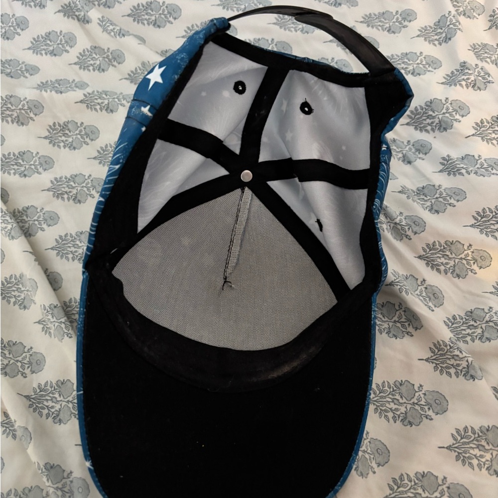 Blue Celestial Pattern Hat - image 3